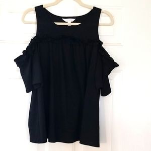 Lauren Conrad drop shoulder blouse